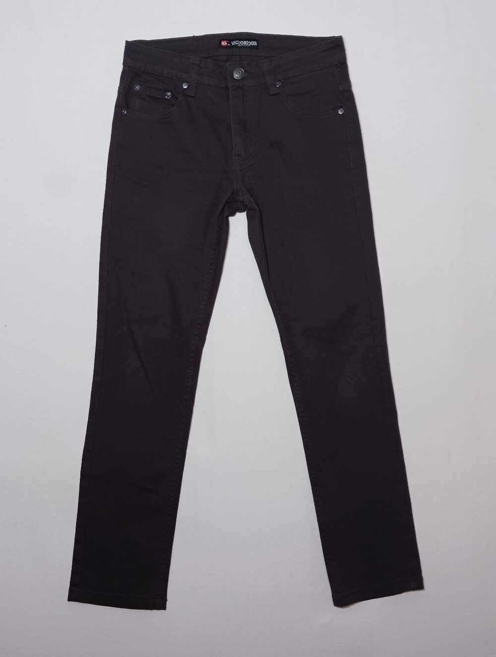 Victorious Mens Slim Fit Jeans 30X30 Black Denim
